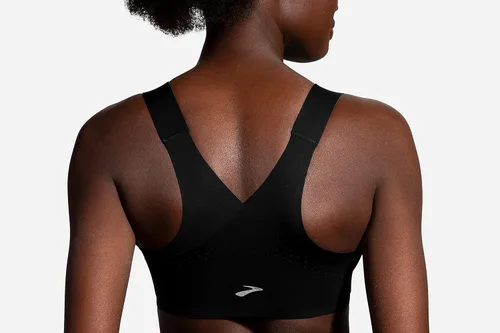 Vista 3 de Brooks Dare Zip - Brasier para correr de alto impacto, entrenamientos y deportes con el máximo apoyo