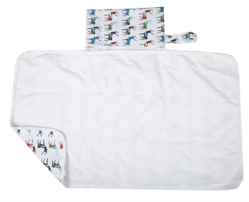 Vista 22 de Cambiador de pañales para bebé, portátil, plegable, lavable, pañal de viaje impermeable (nacido hasta ser A)