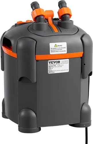 Vista 11 de VEVOR Filtro de Acuario 172GPH, Filtro de Cápsula 20-35 Galones, Filtro Interno de Acuario Ultra-Silencioso con Protección UV, Filtro de Potencia