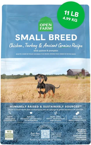 Vista 11 de Open Farm - Alimento seco para perros con cerdo y granos ancestrales, receta de cerdo criado de forma humanitaria con granos sanos, sin saborizantes