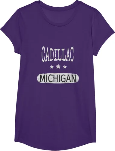 Vista 18 de Vintage Cadillac Michigan Camiseta