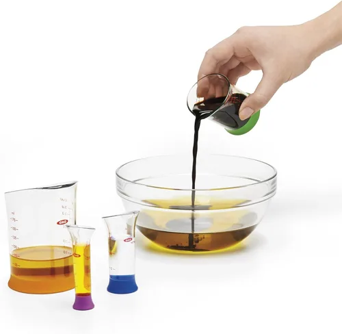 Vista 8 de OXO Good Grips - Juego de vasos medidores, 7 piezas, multicolor