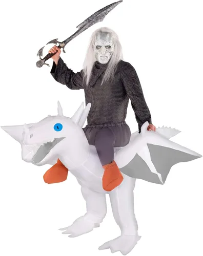 Vista 7 de Morph Adults Inflatable Ride On Dragon Halloween Costumes
