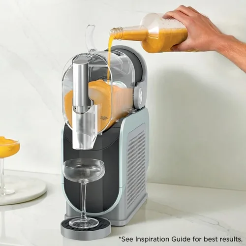 Vista 6 de SLUSHi con tecnología RapidChill, fabricante profesional de bebidas congeladas con jarra de 96 onzas, 5 programas Auto-iQ y boquilla