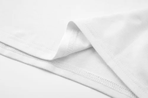 Vista 6 de Camisetas cortas de manga corta para mujer, camisetas básicas de cuello redondo