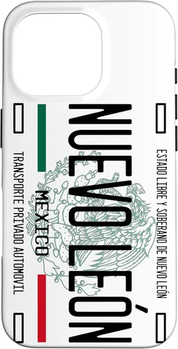 Vista 20 de Neoleonés Nuevo Leon License Plate Phone Case for iPhone 17