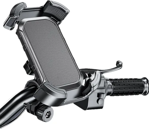 Vista 6 de Soporte universal para teléfono celular para bicicleta, soporte de silicona de rotación 360 para iPhone, Samsung, Huawei, compatible con teléfonos