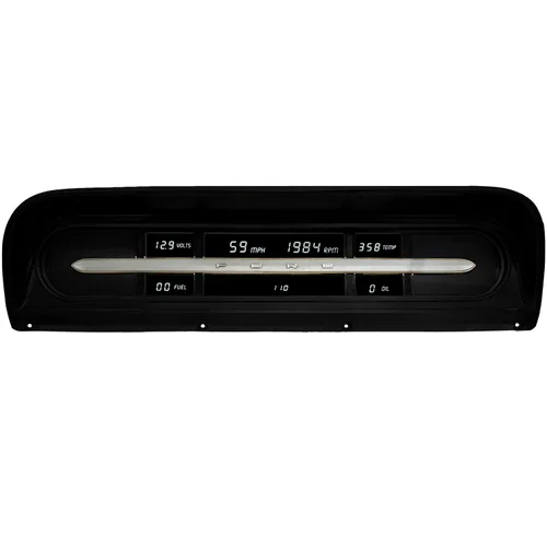Vista 5 de Intellitronix Panel de repuesto LED digital para salpicadero compatible con Ford Truck 1967-1972 DP1009B (azul)