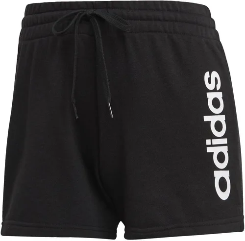Vista 2 de adidas Pantalones cortos ajustados de 3 rayas Essentials para mujer