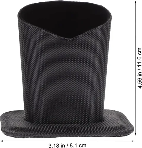 Vista 6 de Ciieeo 2 unids soporte de gafas de cuero soporte de gafas caso para escritorio, mesita de noche