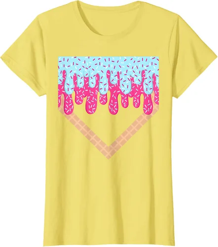 Vista 44 de Baseball Drip Boys Home Plate Ice Cream Sport Players & Fans Camiseta