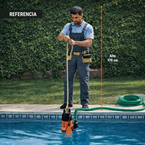 Vista 7 de TRUPER BOS-3/4LP Bombas de agua limpia sumergibles 3/4Hp (560 w)