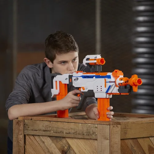 Vista 3 de Regulador de Módulo NERF Completamente Motorizado, 3 Modos de Disparador (Exclusivo de Amazon)