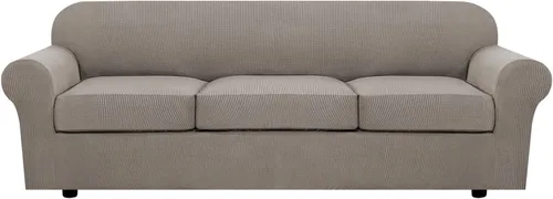 Vista 64 de H.VERSAILTEX Fundas de Sofá Elásticas para Cojines Fundas de Sofá para Muebles de Sala Fundas Protectoras