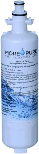 Vista 3 de Filtro de agua para refrigerador MPF16245 compatible con LG LT700P, Kenmore Elite 46-9690