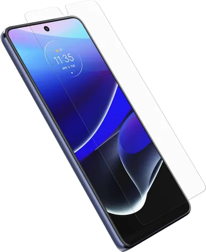 Vista 3 de OtterBox Protector de pantalla de cristal de confianza para Moto g Stylus 5G (2022) - Transparente
