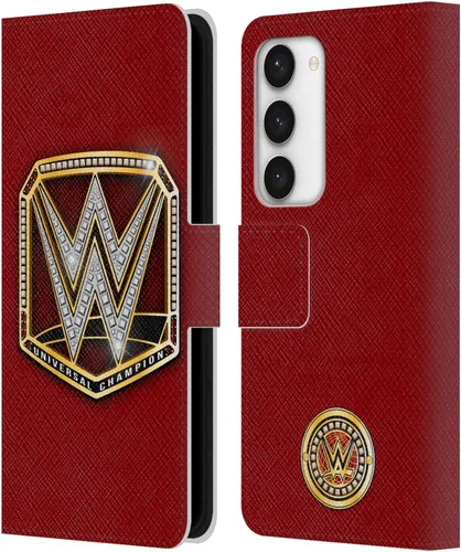 Vista 185 de Head Case Designs Officially Licensed WWE Cruiserweight Champion Title Belts Leather Wallet Case Compatible with Samsung Galaxy A07 4G Campeón
