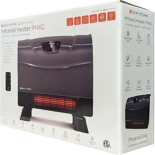Vista 9 de Heat Storm - Calentador infrarrojo HS-1500-PHX-WIFI