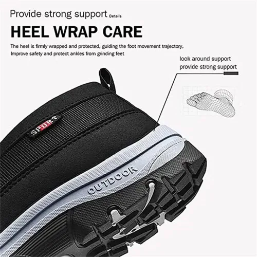 Vista 5 de CBYXDY CNA Trop - Zapatos para hombre, CNA Trop para hombre, zapatos ortopédicos para senderismo al aire libre, mocasines transpirables