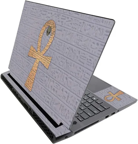Vista 465 de MightySkins - Skin brillante con purpurina para Alienware M17 R3 (2020) y M17 R4 (2021) - Diversión de los años 90 Acabado duradero con purpurina