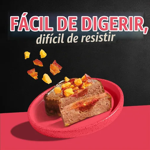 Vista 9 de Cesar Loaf & Topper - Alimento húmedo para perros, fiesta de tocino, 3.5 onzas, 12 unidades, paquete de 2