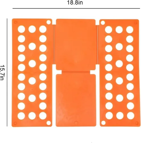 Vista 4 de Tableros plegables de calidad para niños, carpeta de ropa mágica para niños, organizador de puentes, plegable, ahorra tiempo, soporte plegable