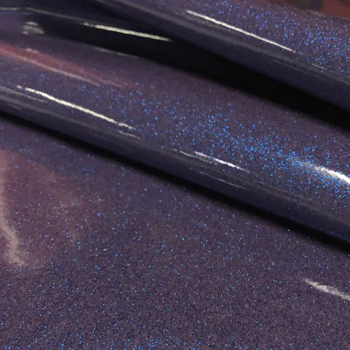 Vista 24 de Tela de vinilo brillante, hojas de piel sintética con purpurina suave, material brillante, ideal para hacer bolsas de tapicería, lazos para el pelo