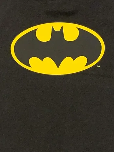 Vista 4 de DC Comics Disfraz de superhéroe para niños pequeños con máscara y capa negro Batman Black