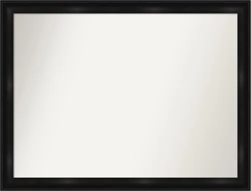 Vista 418 de Amanti Art Espejo personalizado, gran espejo de baño estrecho, espejo de pared o espejo de tocador de baño sobre el fregadero (24 x 24 pulgadas)