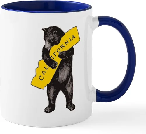Vista 25 de CafePress Taza de café de cerámica de 11 oz (11.0 fl oz) de San Francisco Blanco - Taza San Francisco