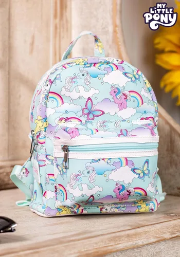 Vista 2 de Fun Costumes Mochila de arcoíris y mariposas My Little Pony Standard