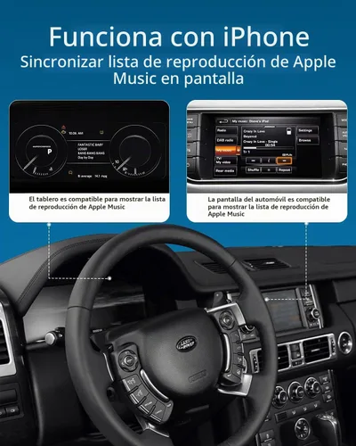 Vista 4 de Adaptador Airdual Bluetooth aptX-HD para Land Rover, Range Rover, Jaguar