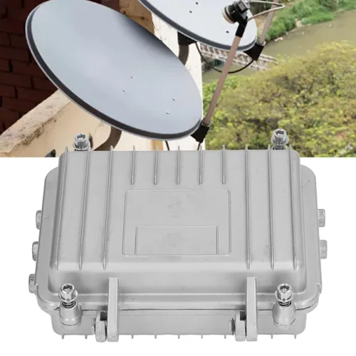 Vista 3 de Caja de conexiones de aluminio fundido para equipos al aire libre Conexión eléctrica Cable de alimentación y carcasa electrónica