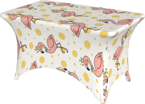 Vista 27 de Mantel rectangular ajustable de elastano elástico con estrellas patrióticas americanas de 4 pies, protector de mesa para fiestas, eventos