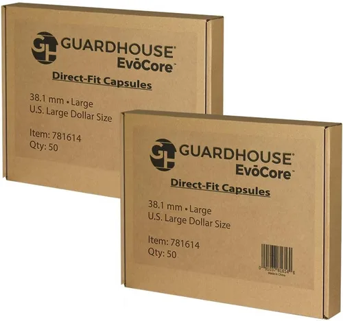 Vista 18 de Cápsulas de monedas American Gold Eagle de ajuste directo de 1 onza – Paquete al por menor de 10 1 Oz Oro