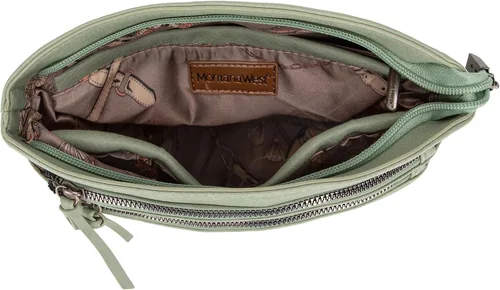Vista 4 de Montana West Bolso cruzado de bolsillo CCW de múltiples compartimentos con correa de guitarra