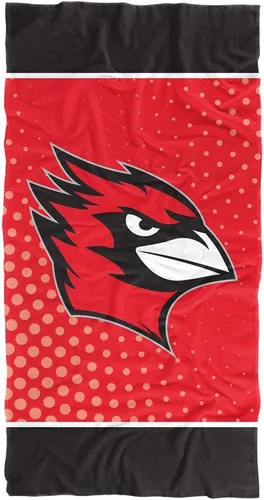 Vista 70 de LOGOVISION Manta Abilene Christian University, 30x60 Logo Dots CottonFront/PolyBackBeachTowel