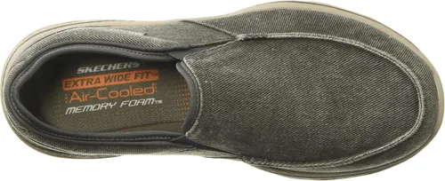 Vista 5 de Skechers - Mocasines de ajuste relajado Creston-Moseco para hombre