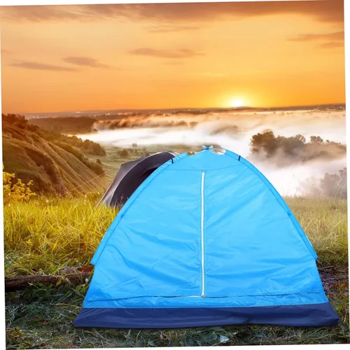 Vista 6 de Luxshiny Two-Person Camping Tent for Backpacking and Hiking Single Layer Lightweight Shelter with Quick Setup Spacious Design for Outdoor Adventures