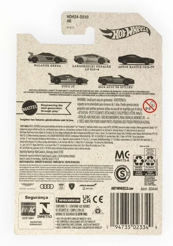 Vista 2 de Hot Wheels 2022 - Aston Martin ONE-77 - Negro - World Class Racers 3/5