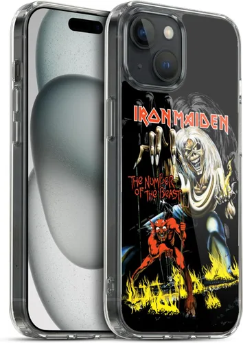 Vista 277 de Head Case Designs Funda de gel suave con licencia oficial de Iron Maiden Brave New World, compatible con Apple iPhone 7 Plus/iPhone 8 Plus Nuevo