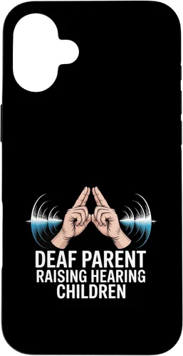 Vista 23 de Deaf Parent Raising Hearing Children Case for iPhone 16