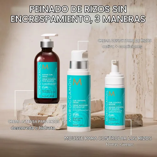 Vista 5 de Moroccanoil Crema para rizos intensos, 10.2 onzas líquidas