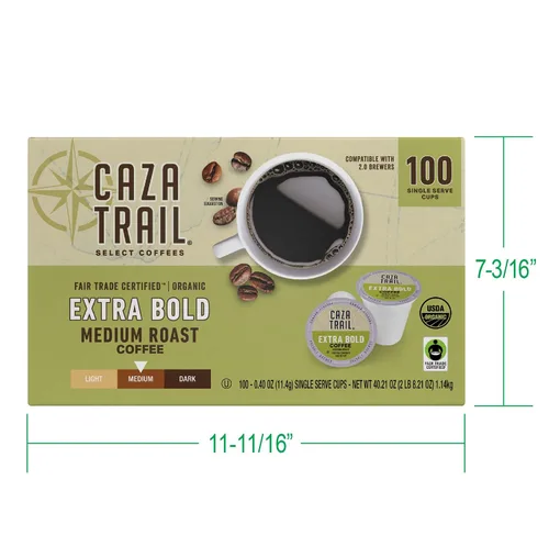 Vista 5 de Caza Trail Taza de porción de café individual para cafetera Keurig K-Cup