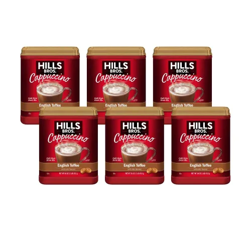 Vista 15 de Hills Bros. Café con Sabor (Cappuccino clásico, 14 onzas (paquete de 2))