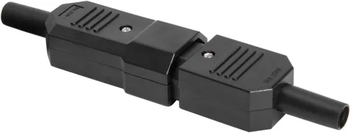 Vista 8 de uxcell 3 pares AC250V 10A IEC C14 macho C13 hembra, 3 terminales de clavijas adaptador en línea enchufe enchufe conectores de enchufe