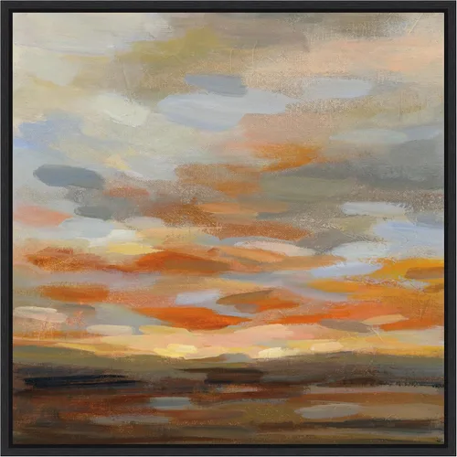 Vista 12 de Amanti Art Silvia Vassileva - Lienzo enmarcado para pared, 16 x 16 pulgadas, cielo del desierto alto, por Silvia Vassileva, lienzo enmarcado