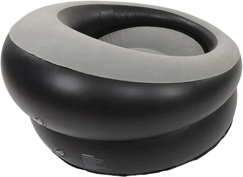 Vista 4 de CHICIRIS Silla inflable con la válvula de inflación rápida, sofá inflable simple del aire para el senderismo al aire libre