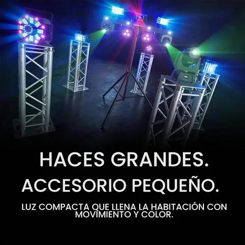 Vista 4 de CHAUVET DJ Mini Kinta ILS Compact LED Derby Effect Light Salida de haz