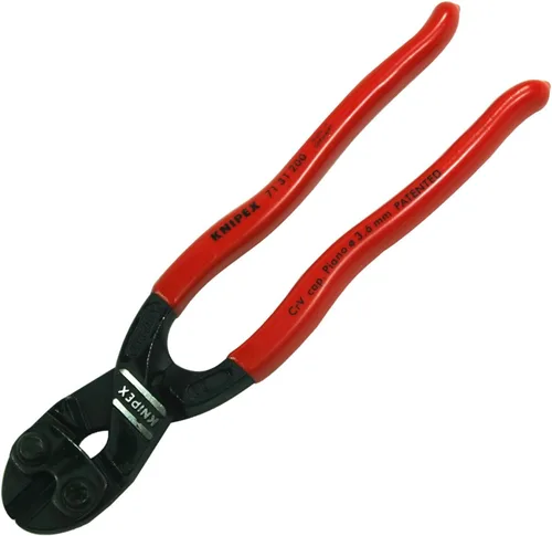 Vista 4 de Herramientas KNIPEX - Cortador de pernos compacto CoBolt S con hoja con muesca (71 31 160), de 6 pulgadas - 7131160